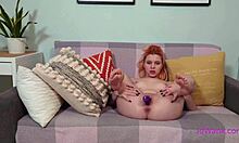 Solo Girl Masturbates With Favorite Toy Non-Stop All Day Long