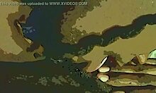 dildo and tongue tag team ebony pussy until wet cum