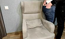 I Brought My Friend's Wife Home and Fucked Her Silently with Cumshot