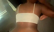 Sneaky Living Room Sex With Big Black Cock.