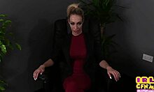 CFNM POV Milf Sucking and Jerking Cock in Close-Up Action