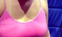 went to gym with anal plug, got horny, ass ready for cock