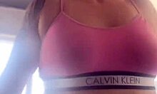 went to gym with anal plug, got horny, ass ready for cock