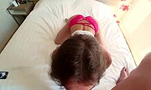 Man, I’m pounding this petite beauty hard in every hole with cum on tits POV!