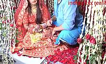 Indian Step Mom Desi Suhagrat Marriage Ceremony In Hindi