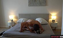 Kandy Kane, sri lankan wife, deepthroats big tits in homemade bbw scene