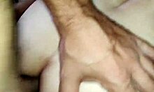 amateur milf enjoys 3 on 1 assfucking in close-up pov