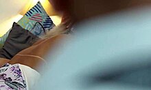 surprise for husband with fitness and kissing