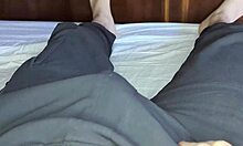 hey, monday morning solo session in the bedroom