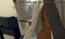 surprise for husband with fitness and kissing