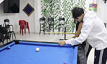 Teach You Billiards, Stepsister? Then I'll Fuck Your Tight Pussy!