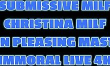 Christina Shines In A Multi-Orgasmic Dance Ride Performance