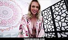 Perfect Big Tits Blonde Stepmom Craves Huge Dick Stepson After Envious Girlfriend POV!