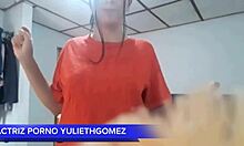 This Universitaria in Uniform Gets Amazing Oral and Shows Off Her Big Tits