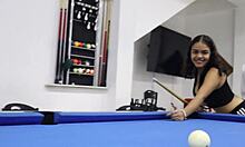 Teach You Billiards, Stepsister? Then I'll Fuck Your Tight Pussy!