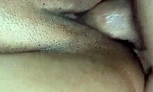 Arab wife gets hard pussy creampie and anal sex