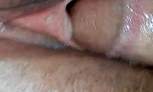 Arab wife gets hard pussy creampie and anal sex