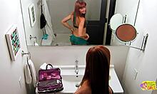 Stunning Redhead Welcomes Blonde Lesbian Friend Naked for Sex