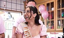 18th Birthday Step Family Orgy with Wendy Raine and Madison Wilde