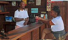 Petite Stepsis Rides Stepbro's Massive Cock Over Boyfriend's