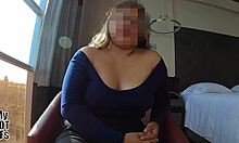 Chubby Girl Removes Condom for Raw Missionary with Tattoo Stud