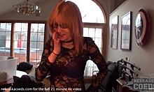 Preppy College Blonde Shows Nude Tits