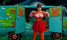 Granny Velma Dinkley Dildo Fucks Private Dicktective