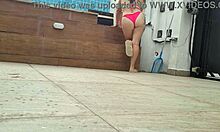 Wife Cheats With Pool Boy, Passionate Doggy And Blowjob.