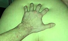 Daddy Teases Amber's Wet Pussy from Behind