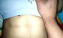 Nepali girl gets down with husband in missionary style.