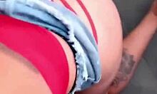 Sucking on that big fixed cock eagerly 😏