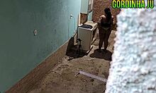 Naughty Neighbor Takes Cumshot On Face From Neighbor