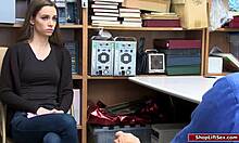 dude, this teen babe got nailed by an officer for stealing, wild stuff 😱