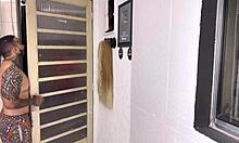 Cuckold surprises with wheelchair guy for new dick 😍