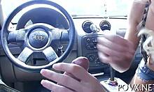 Hot teen girl SUCKS cock and FUCKS with her TIGHT pussy.