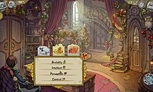 playing with cute toy in innocent witches gameplay