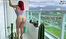 Is this Brazilian maid teasing me with her tiny shorts on purpose?