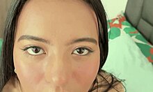 unfaithful chica sneaks a creampie with her colombian neighbor