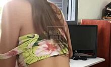 Latina Twerking And Dancing Funk Naked With Friends