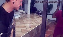 kissing challenge at the club, who cums first loses with paty bumbum