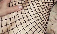 Mature wife's ass trembles in sexy stockings, huh?