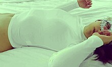 spanish teen student playfully teases her teacher in a homemade first time scenario