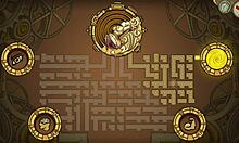 playing with cute toy in innocent witches gameplay