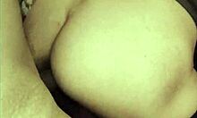 Mature wife's ass trembles in sexy stockings, huh?