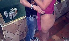 kissing challenge at the club, who cums first loses with paty bumbum