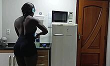 Hot Trainer Squats for Neighbor!