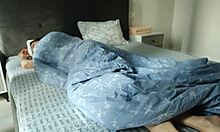 does kristina start her morning with a sexy shower routine?