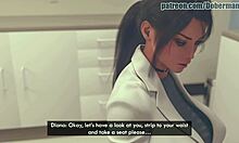 Doctor, I’m sucking this student’s huge cock right here in the hospital room.