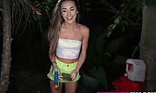 Step Brother, Fuck Your Step Sister in the Park