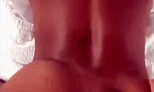 that blonde milf giving a wet blowjob under black lights while on the clock at the shipyard